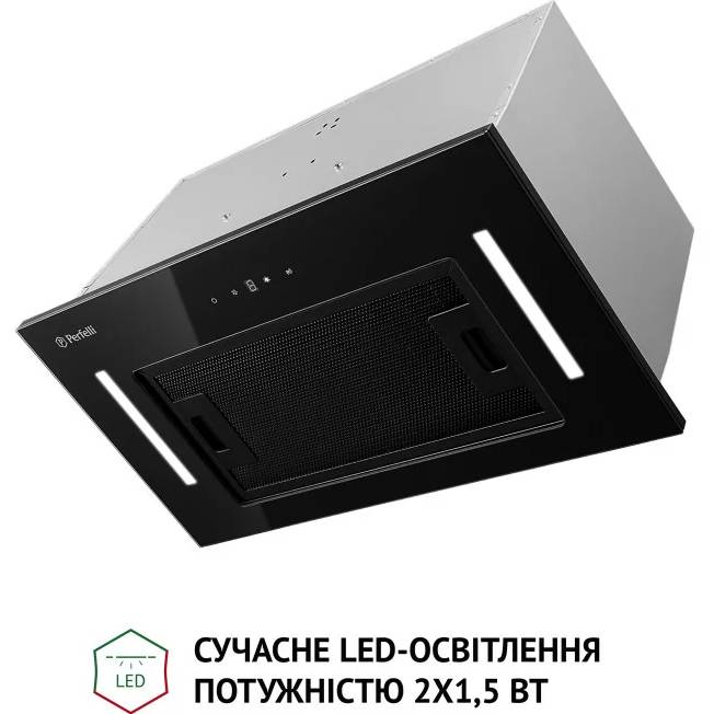 Витяжка PERFELLI BIS 5884 BL 1200 LED Тип вбудована