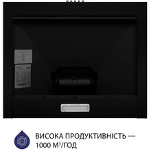 Вытяжка MINOLA HK 6614 BL 1000 LED