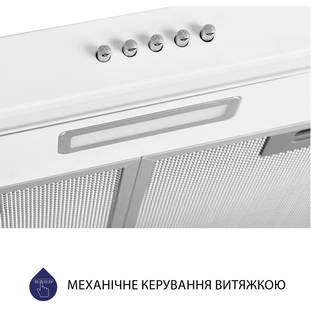 Вытяжка MINOLA HPL 604 WH Тип плоская