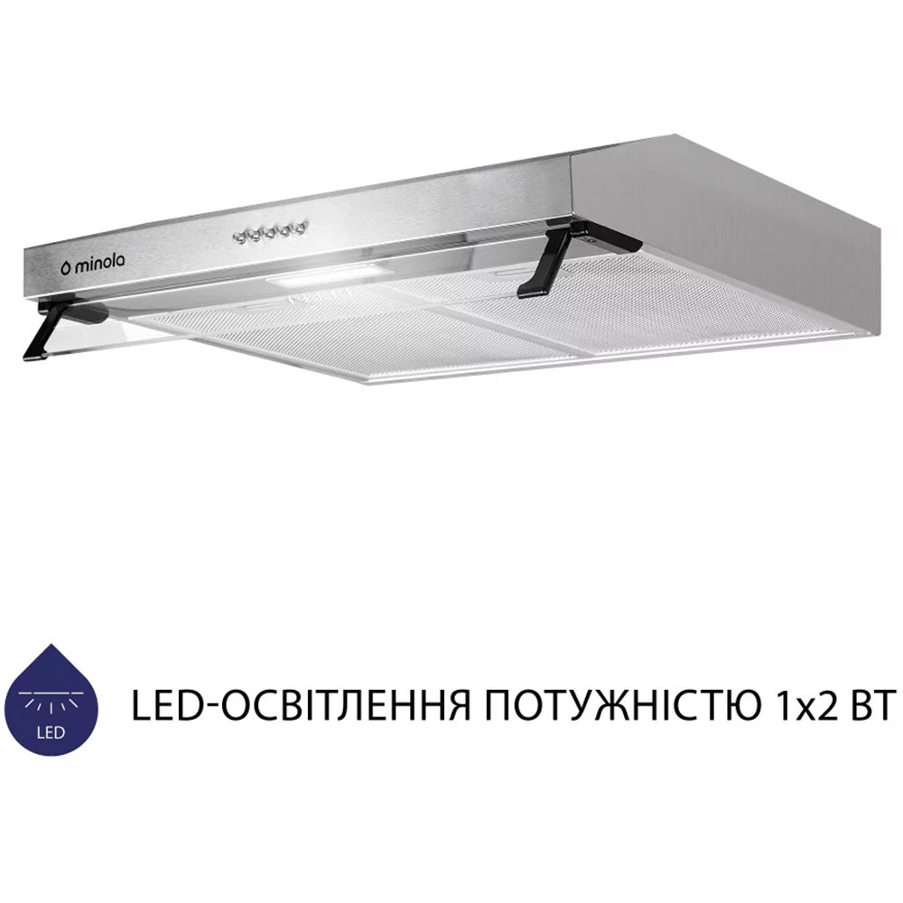 Вытяжка MINOLA HPL 617 I Диаметр воздуховода 120