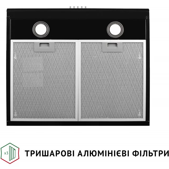 Вытяжка PERFELLI PL 6022 BL LED Тип плоская