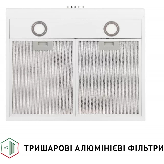 Витяжка PERFELLI PL 6022 W LED Тип плоска