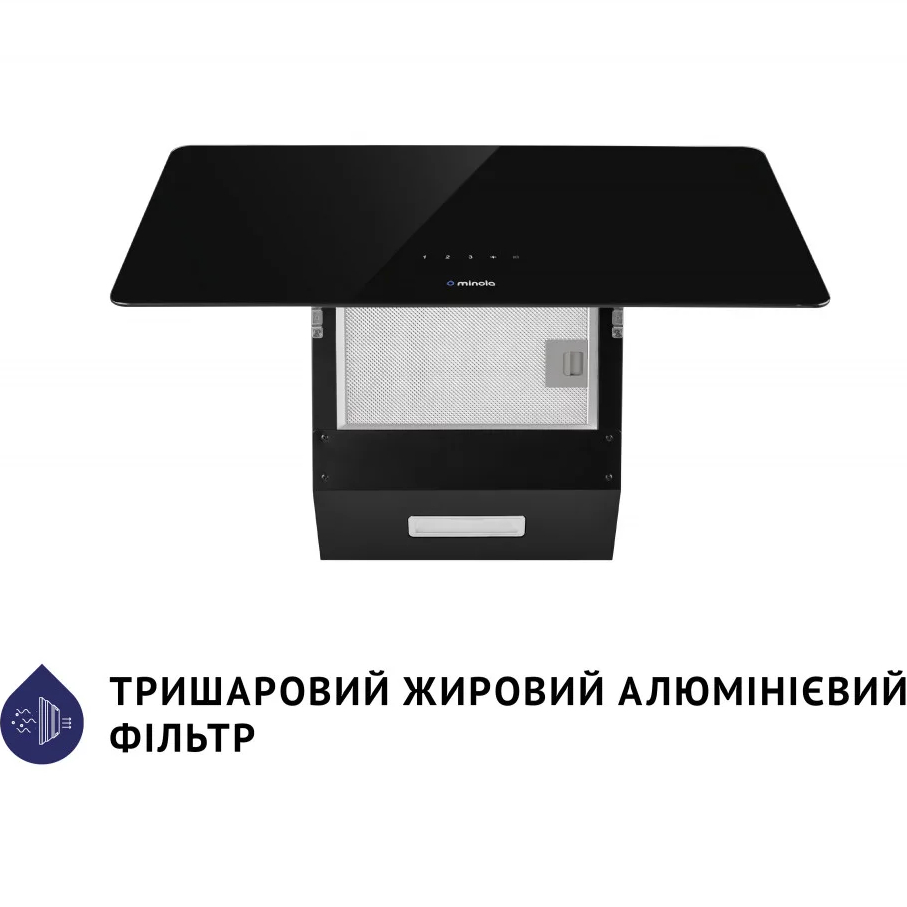 Вытяжка MINOLA HVS 5224 BL 700 LED Режим работы отвод