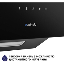 Вытяжка MINOLA HVS 5224 BL 700 LED