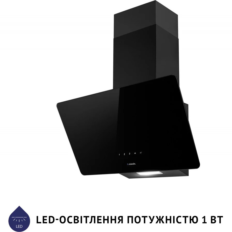 Вытяжка MINOLA HVS 5224 BL 700 LED Тип наклонная