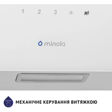 Вытяжка MINOLA HVS 5224 WH 700 LED