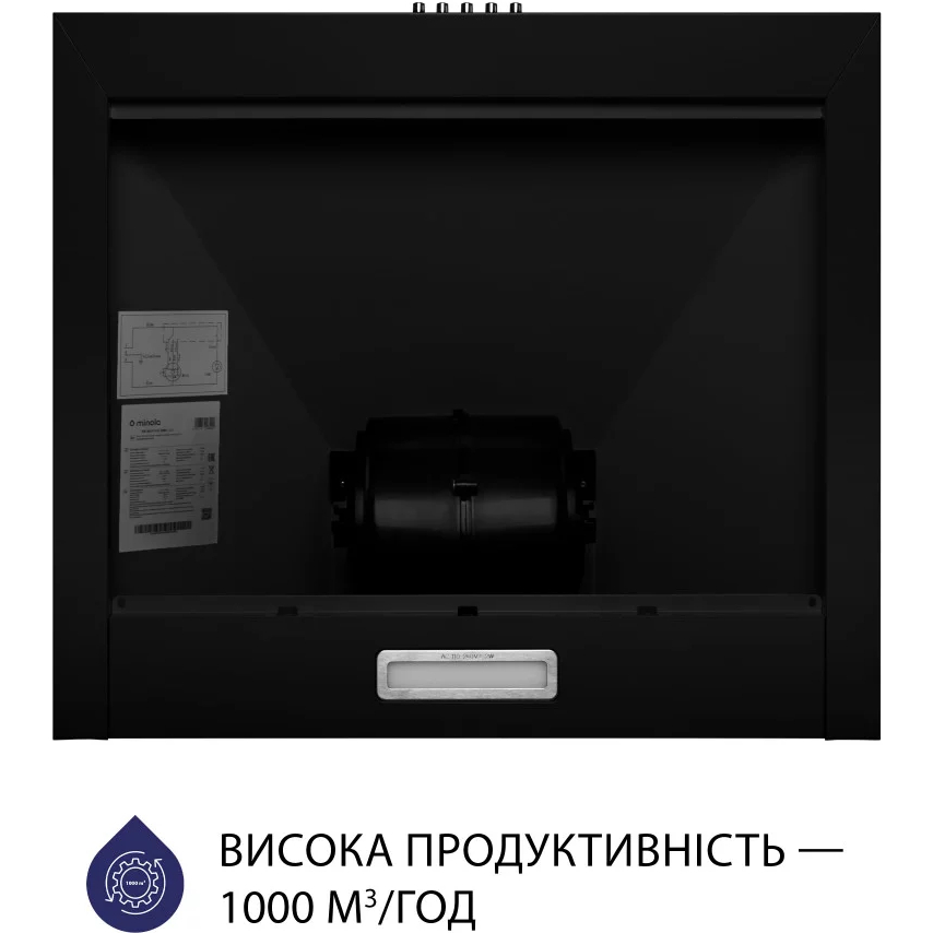 Фото Вытяжка MINOLA HK 5614 BL 1000 LED