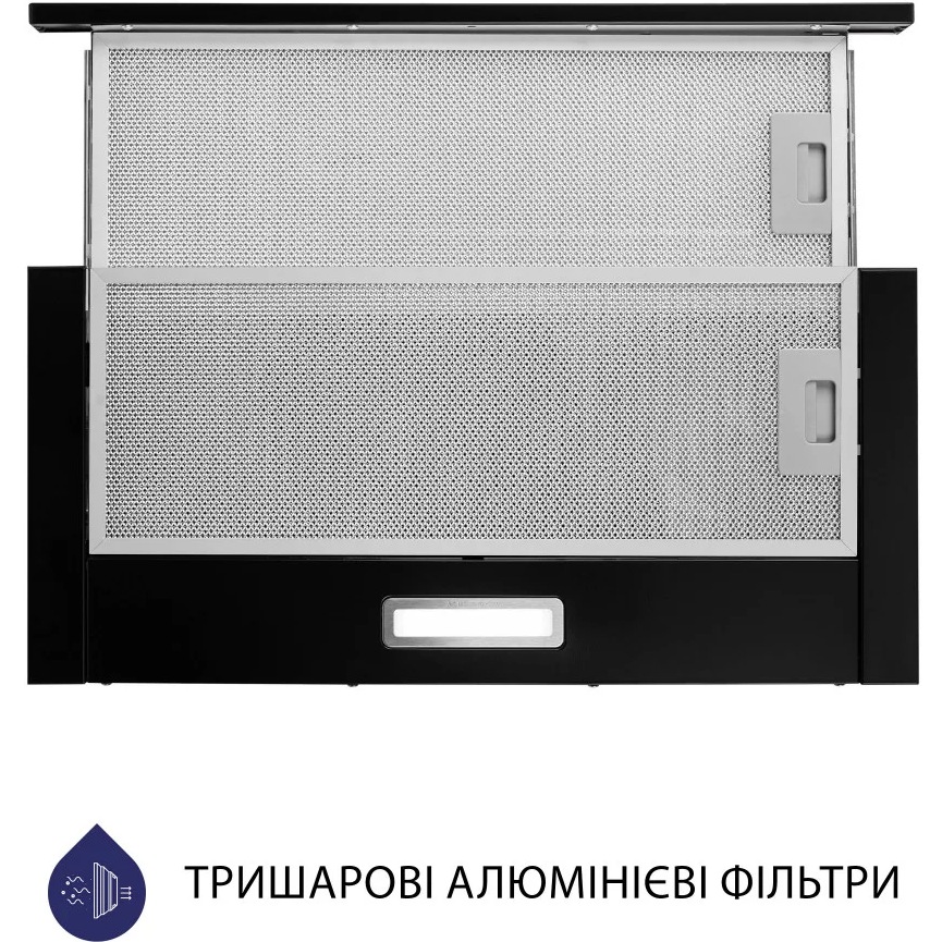Вытяжка MINOLA HTL 614 BL LED Тип телескопическая