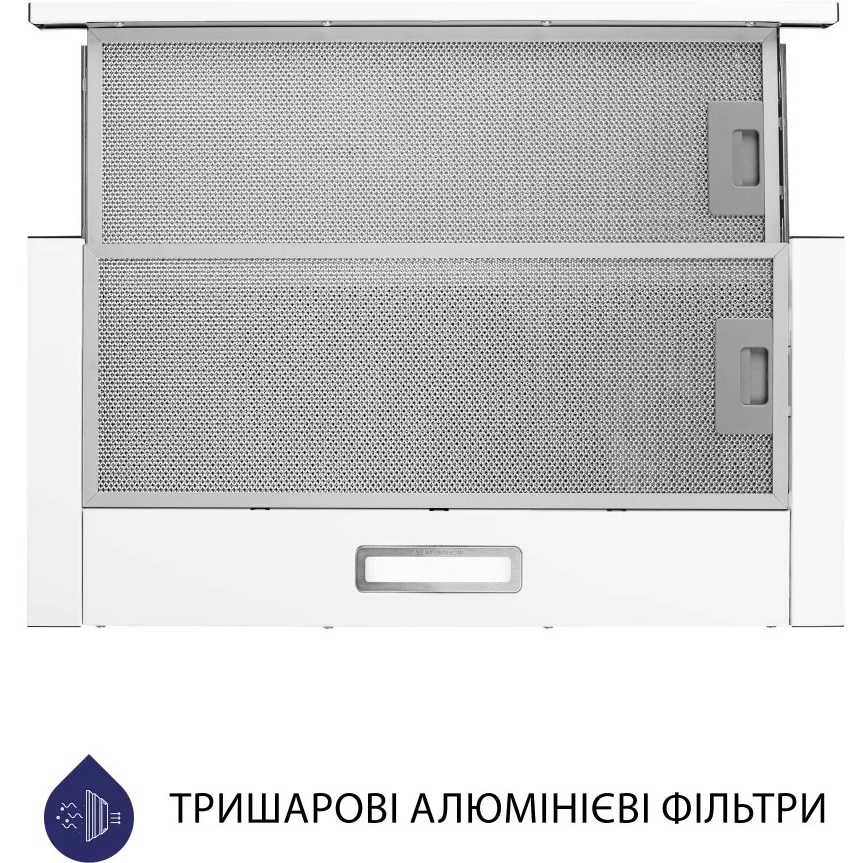 Вытяжка MINOLA HTL 614 WH LED Мощность мотора 80