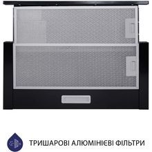 Вытяжка MINOLA HTL 6614 BL 1000 LED