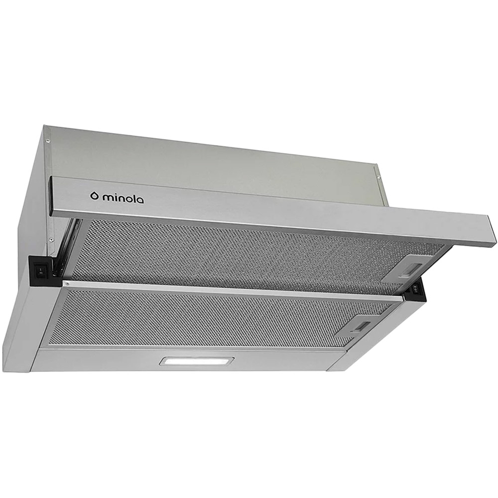 Витяжка MINOLA HTL 6614 I 1000 LED Потужність двигуна 130
