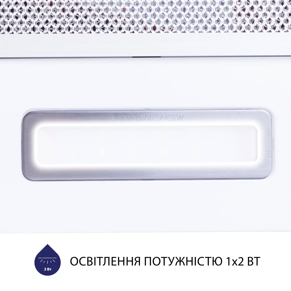 Фото Вытяжка MINOLA HTL 6614 WH 1000 LED