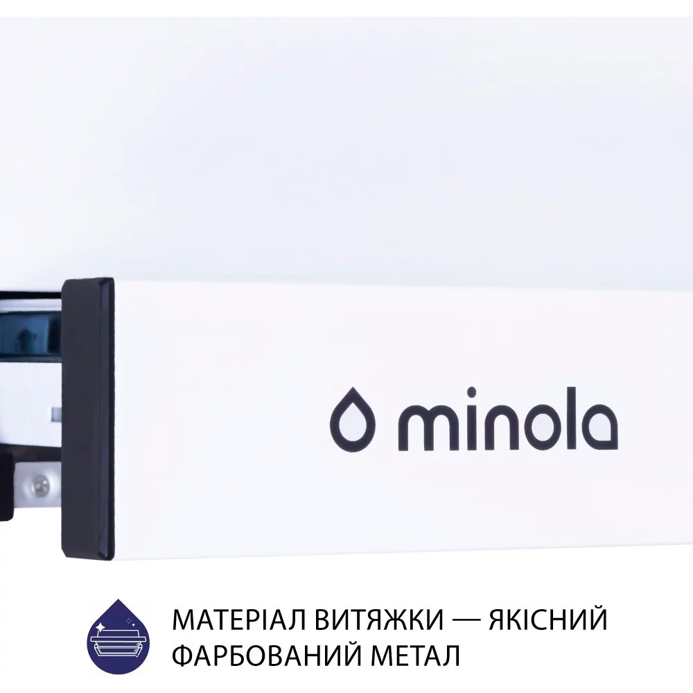 Изображение Вытяжка MINOLA HTL 6614 WH 1000 LED