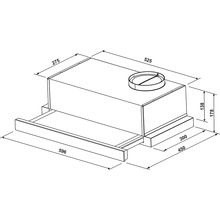 Витяжка GRANADO Telde 602-450 White