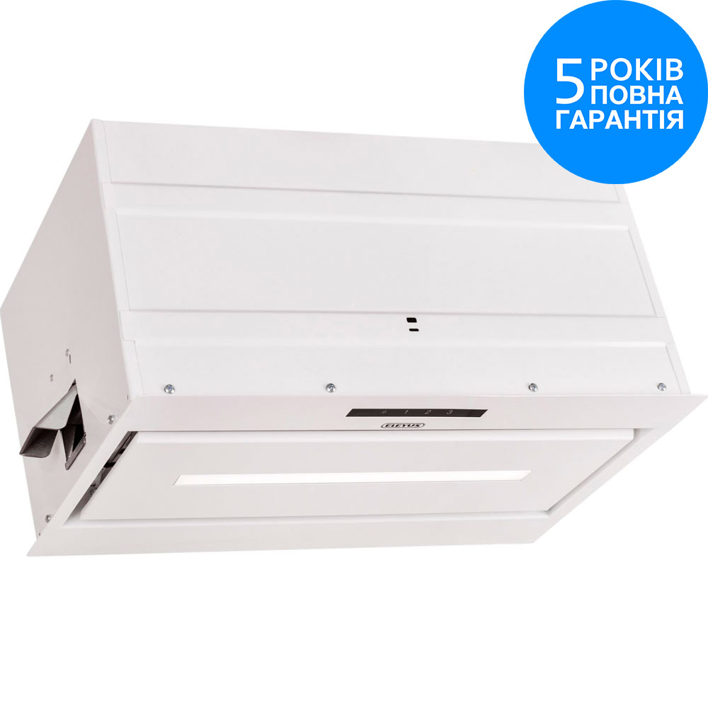 Витяжка ELEYUS BOXER 800 LED 52 WH Потужність двигуна 160