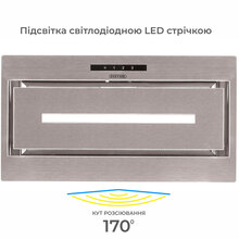 Вытяжка ELEYUS MAGNUS 1200 LED 52 IS