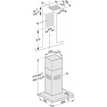 Витяжка MIELE DAW 1620 EDST