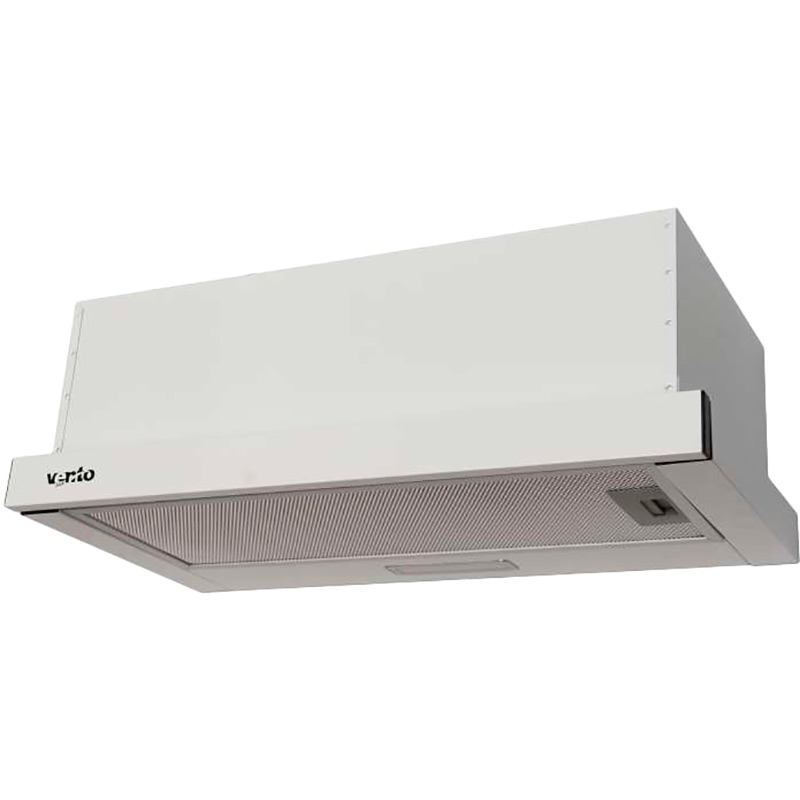 Витяжка VENTOLUX GARDA 60 WH (700) LED 2S Тип телескопічна