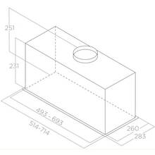 Вытяжка ELICA CT23 BL MAT/A/72