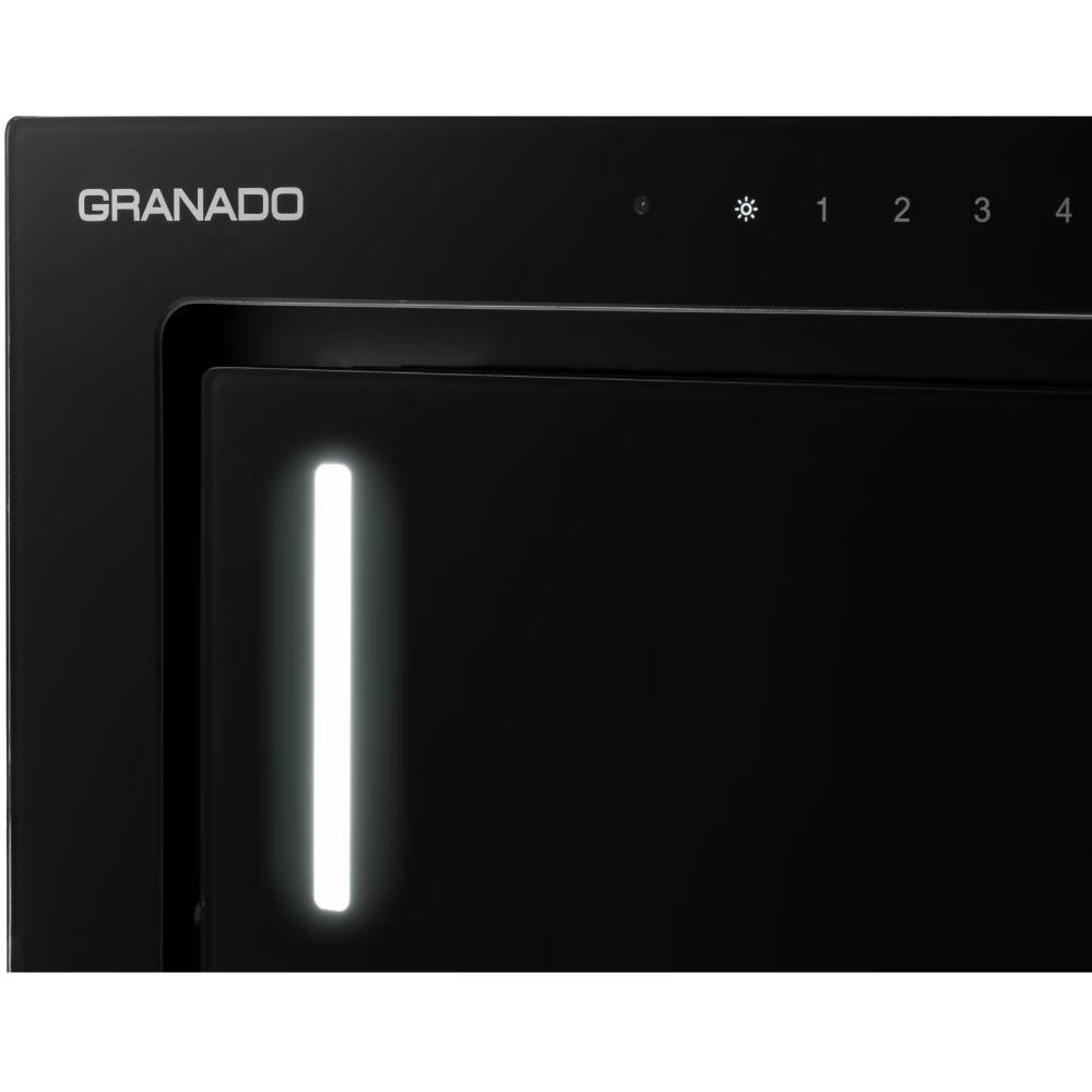 Фото Вытяжка GRANADO Palamos 1614-1200 Black Glass (GCH476411)