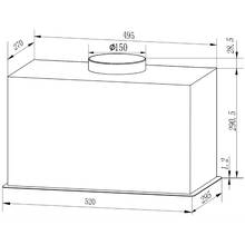 Вытяжка INTERLINE BOXGLASS BL A/60 PB/2/T Black