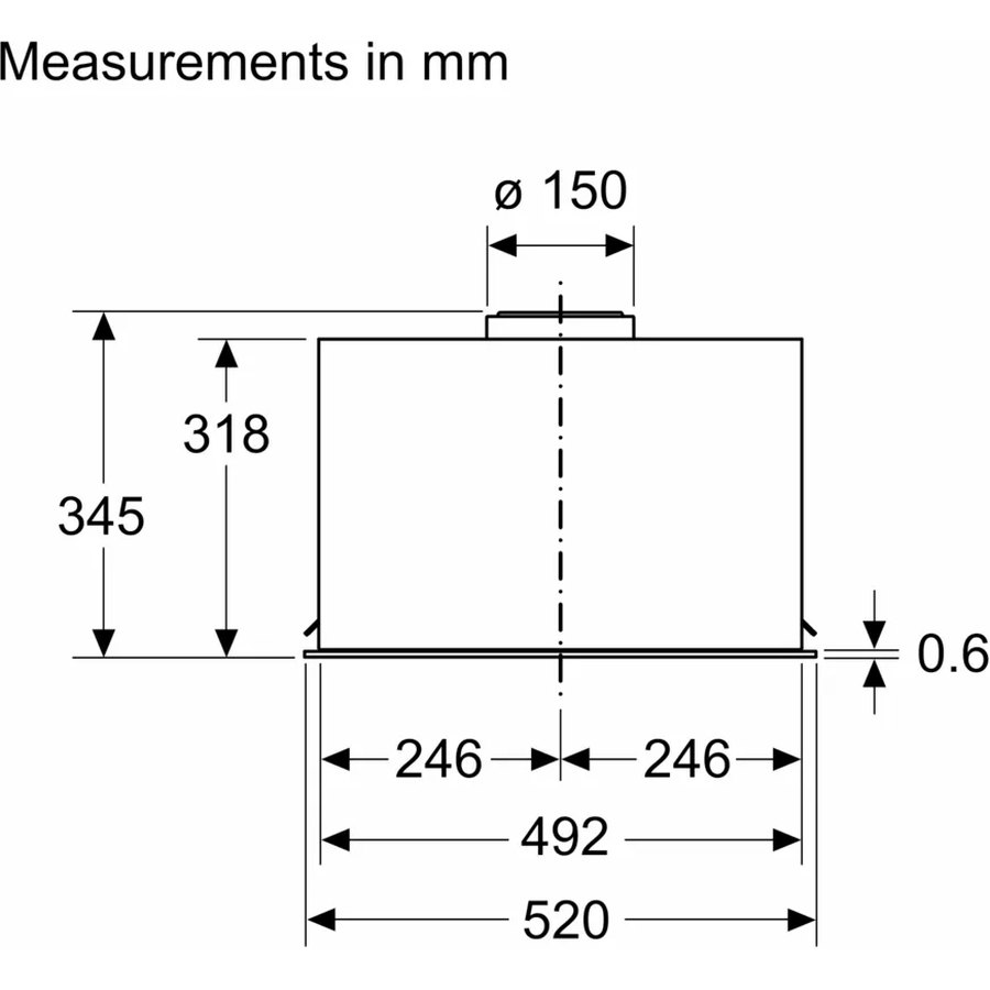 Замовити Витяжка BOSCH DLN56AC50