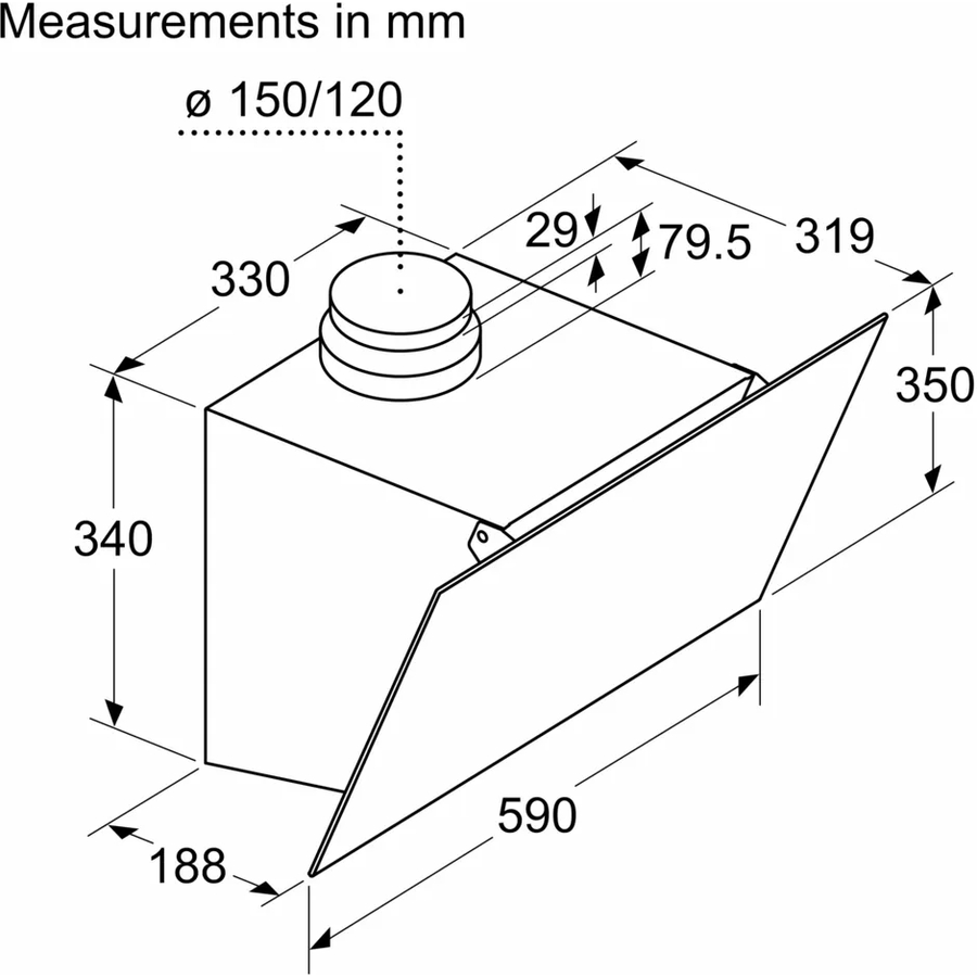 Фото Вытяжка BOSCH DWK63PJ20T