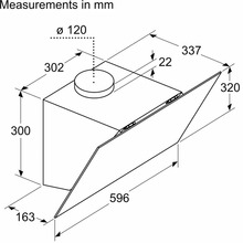 Вытяжка BOSCH DWK64PJ60T