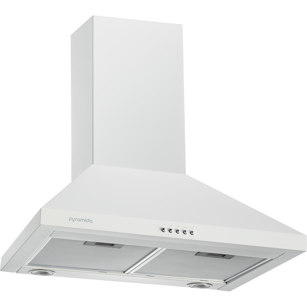 Вытяжка PYRAMIDA KX 60 (1000) B WH Мощность мотора 160