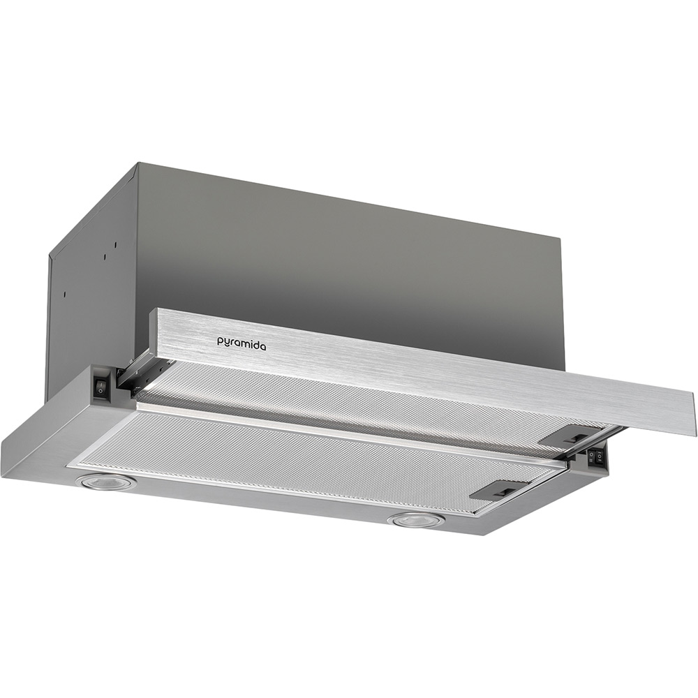 Вытяжка PYRAMIDA TX 60 (1100) R IX Мощность мотора 180