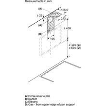 Вытяжка BOSCH DWK66PJ20T
