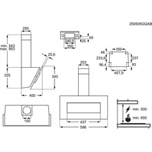 Витяжка ELECTROLUX LFV326Y Black