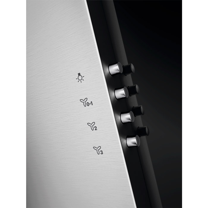 Витяжка ELECTROLUX LFV326Y Black Тип похила
