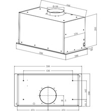 Витяжка HANSA OMP6555BGH