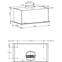 Витяжка HANSA OMP6555BGH