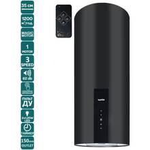 Вытяжка VENTOLUX ISOLA CILINDRO 35 BK 1200 TRC MM