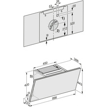 Витяжка MIELE DAH 2960 OBSW
