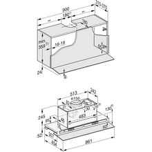 Вытяжка MIELE DAS 4940