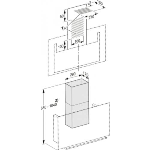 Внешний вид Вытяжка MIELE DA 9092 W OBSW