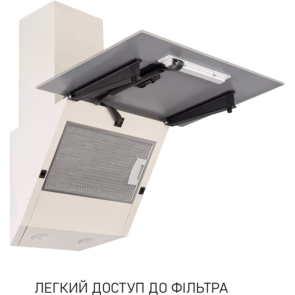 Витяжка MINOLA HVS 5242 IV 700 LED Beige (УТ000004620) Діаметр повітропровода 120