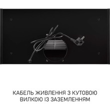 Витяжка MINOLA HBI 6473 BL GLASS 800 LED Line Black (УТ000004537)
