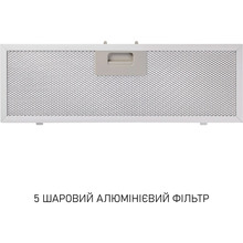 Вытяжка MINOLA HBI 6473 WH GLASS 800 LED Line White (УТ000004538)