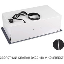Вытяжка MINOLA HBI 6473 WH GLASS 800 LED Line White (УТ000004538)