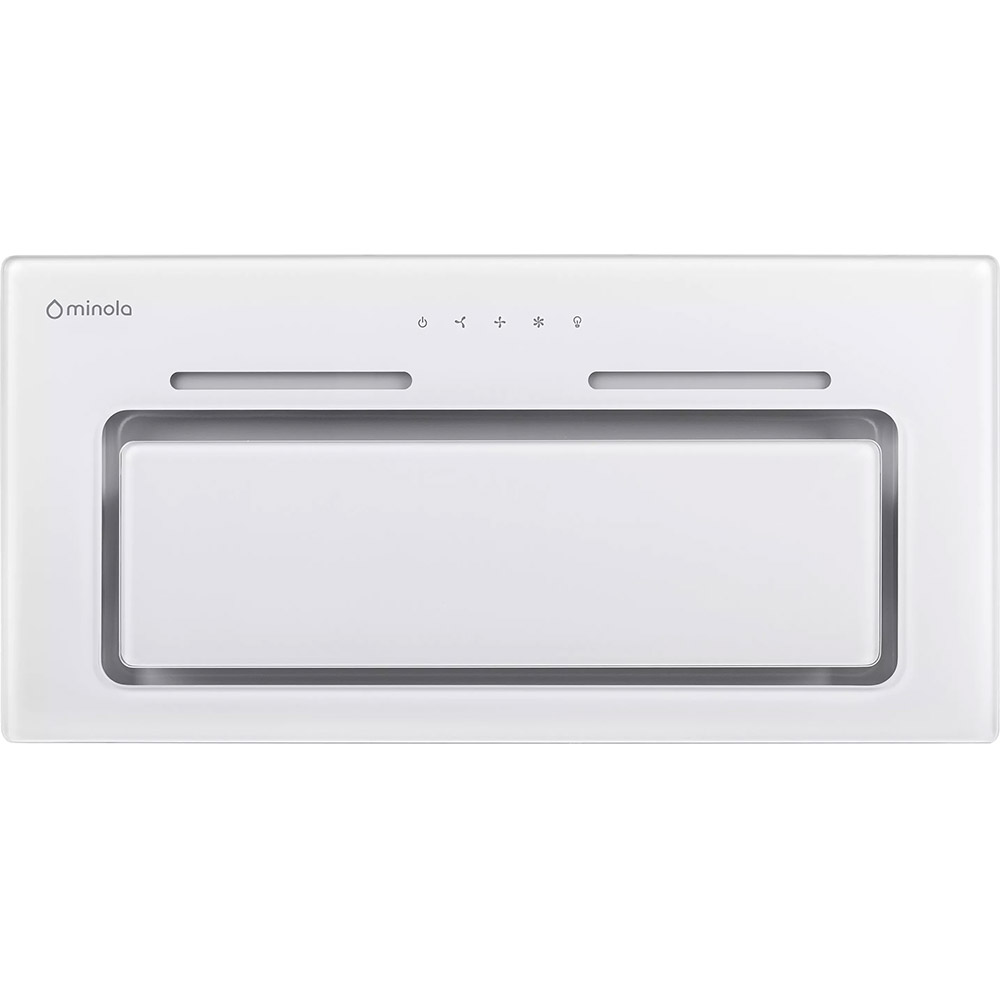 Вытяжка MINOLA HBI 6473 WH GLASS 800 LED Line White (УТ000004538)