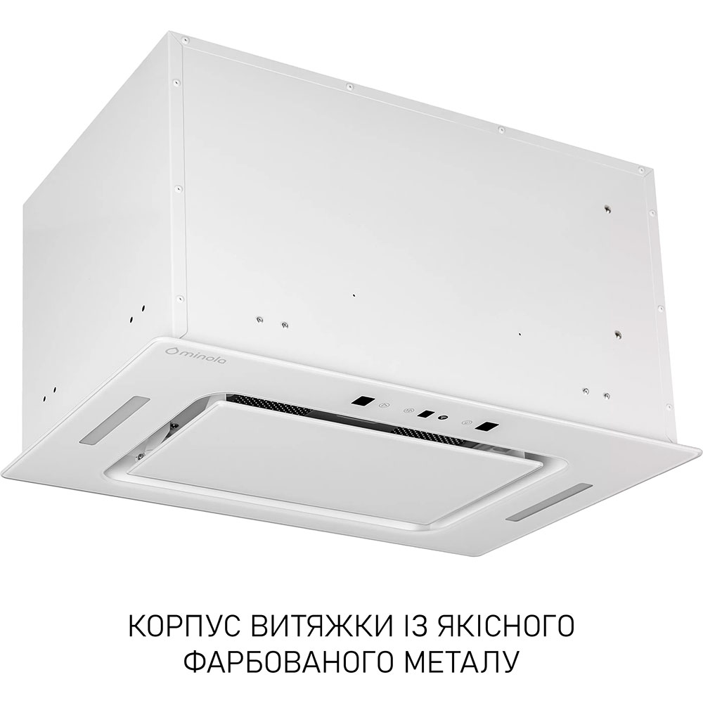 Зовнішній вигляд Витяжка MINOLA BGH 5877 White (УТ000004547)