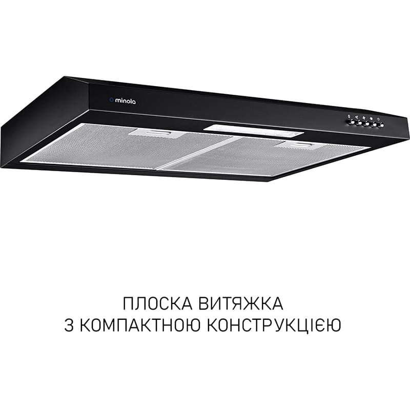 Внешний вид Вытяжка MINOLA HPL 612 BL
