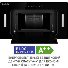 Витяжка MINOLA BGH 5977 Silent Black (УТ000004548)