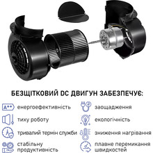 Витяжка MINOLA BGH 5977 Silent Black (УТ000004548)