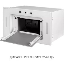 Витяжка MINOLA BGH 5977 Silent White (УТ000004549)