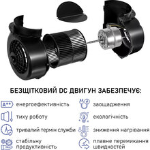 Витяжка MINOLA BGH 5977 Silent White (УТ000004549)